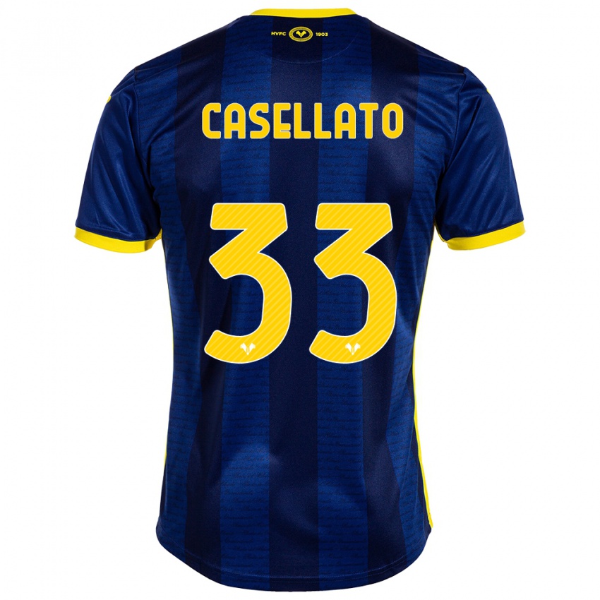 Mujer Camiseta Elisa Casellato #33 Armada 1ª Equipación 2023/24 La Camisa