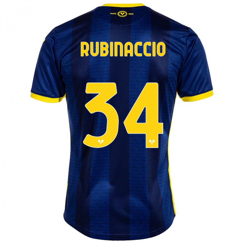 Mujer Camiseta Nikol Rubinaccio #34 Armada 1ª Equipación 2023/24 La Camisa