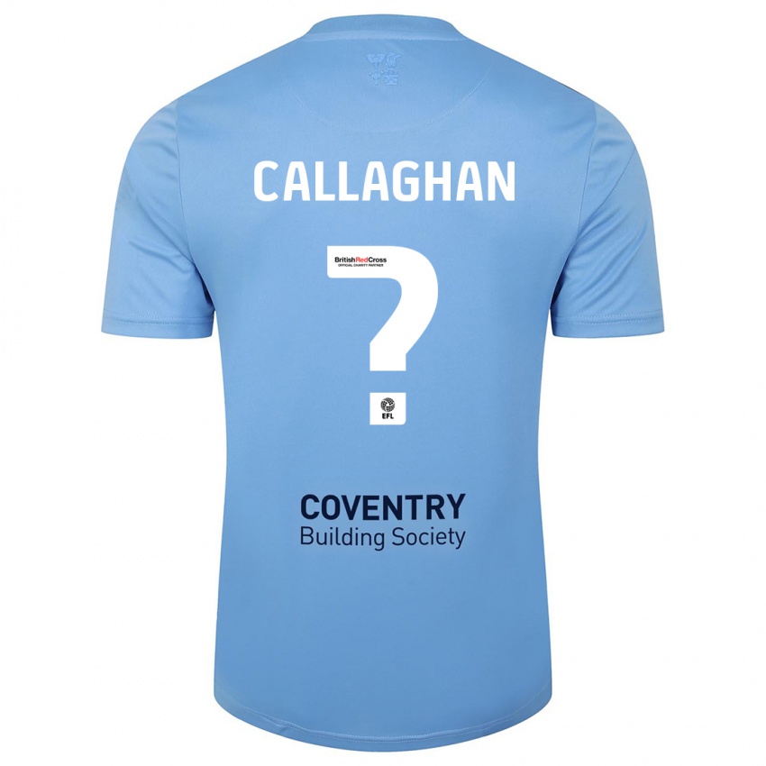 Mujer Camiseta Charlie Callaghan #0 Cielo Azul 1ª Equipación 2023/24 La Camisa