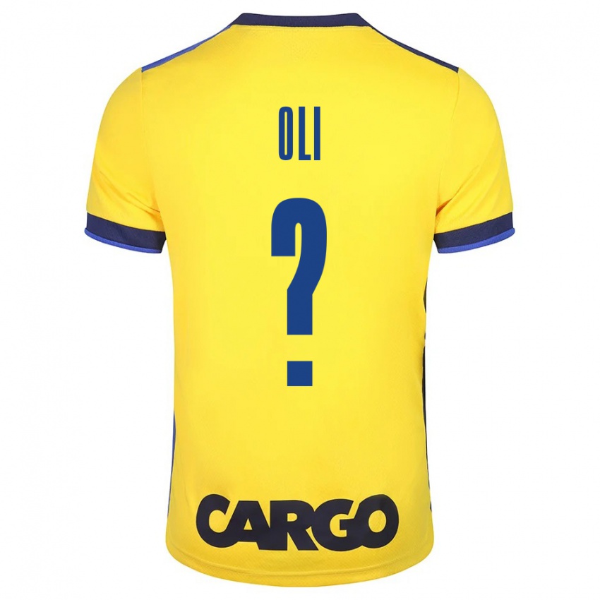 Mujer Camiseta Ido Oli #0 Amarillo 1ª Equipación 2023/24 La Camisa