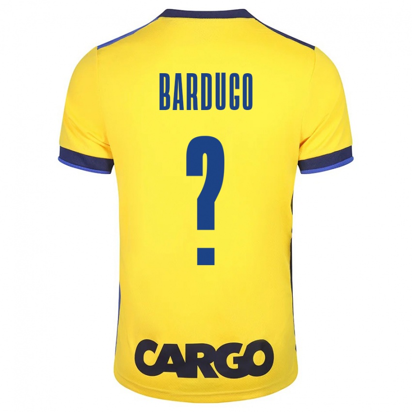 Mujer Camiseta Ori Bardugo #0 Amarillo 1ª Equipación 2023/24 La Camisa