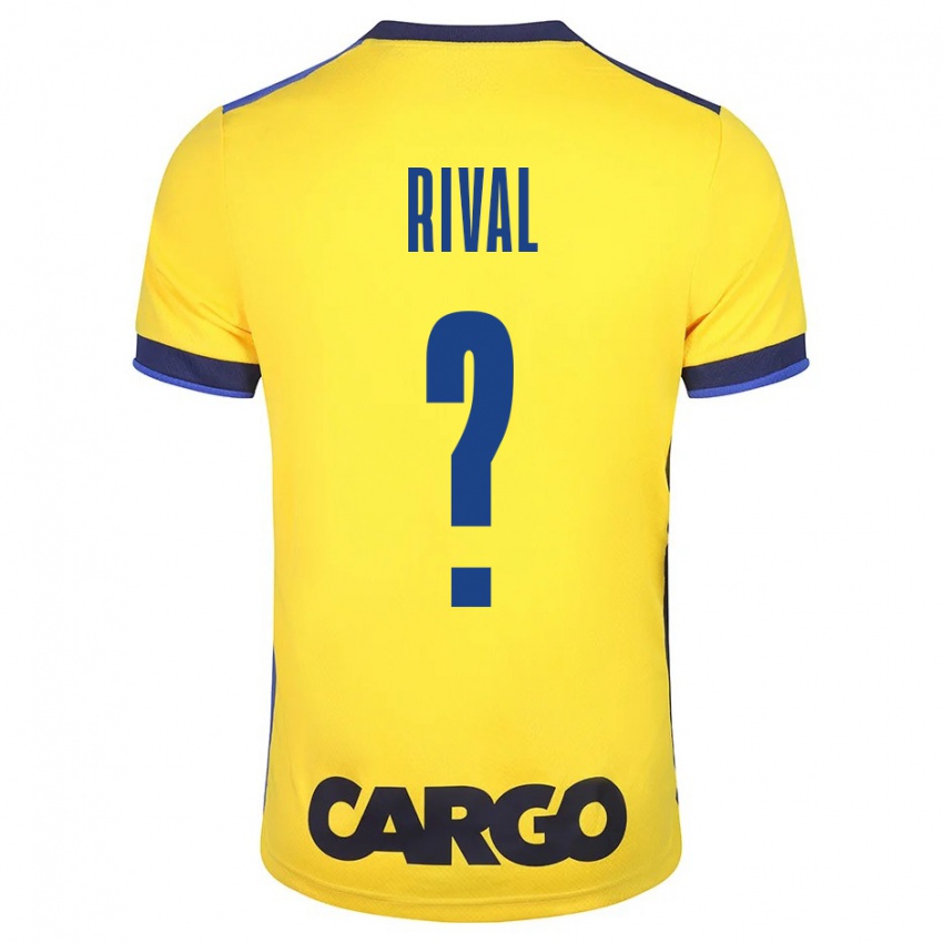 Mujer Camiseta Ran Rival #0 Amarillo 1ª Equipación 2023/24 La Camisa