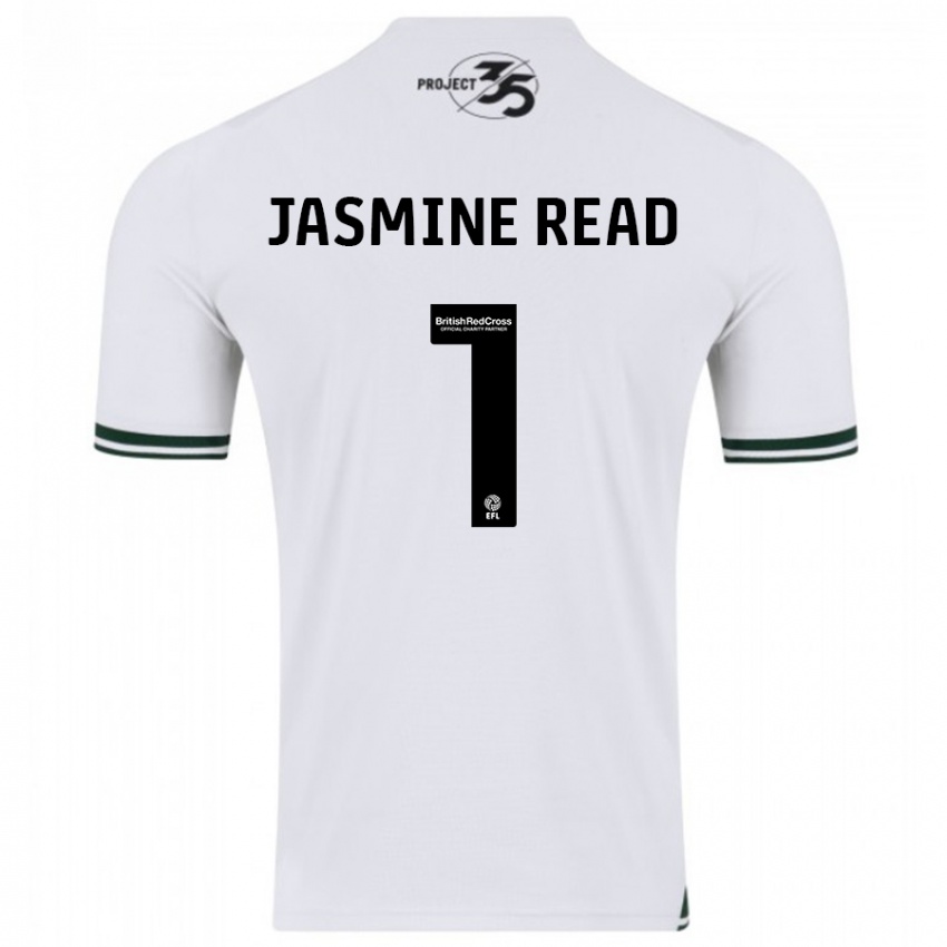 Mujer Camiseta Jasmine Read #1 Blanco 2ª Equipación 2023/24 La Camisa