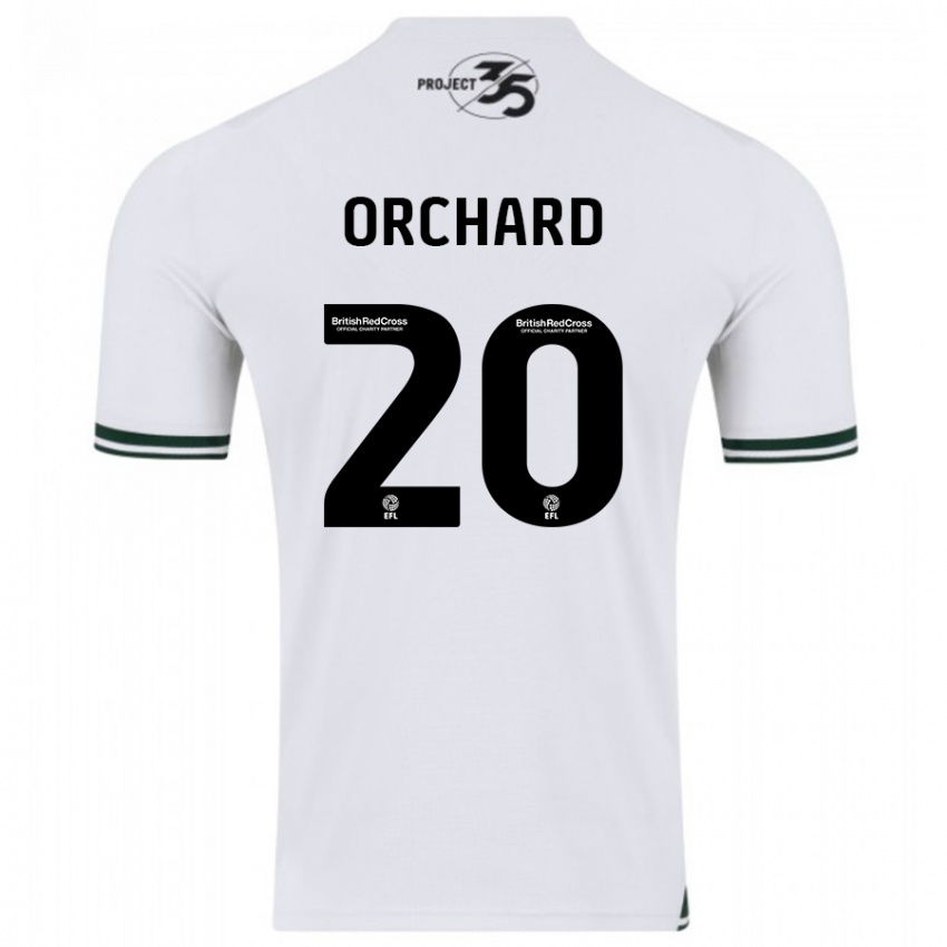 Mujer Camiseta Fern Orchard #20 Blanco 2ª Equipación 2023/24 La Camisa