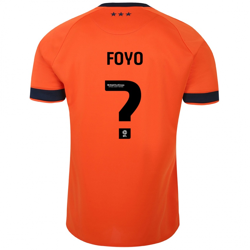 Mujer Camiseta Osman Foyo #0 Naranja 2ª Equipación 2023/24 La Camisa