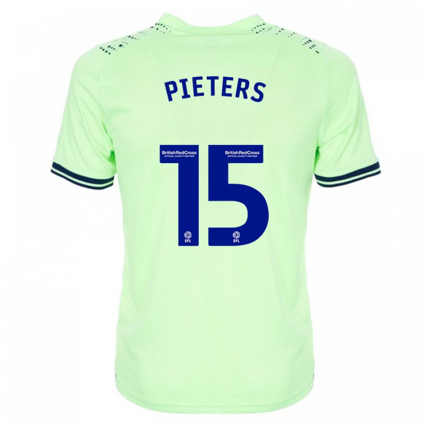 Mujer Camiseta Erik Pieters #15 Armada 2ª Equipación 2023/24 La Camisa