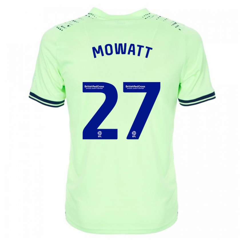 Mujer Camiseta Alex Mowatt #27 Armada 2ª Equipación 2023/24 La Camisa