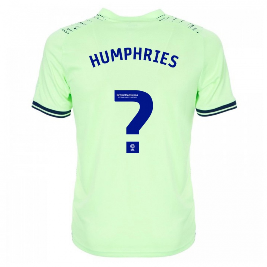 Mujer Camiseta Evan Humphries #0 Armada 2ª Equipación 2023/24 La Camisa