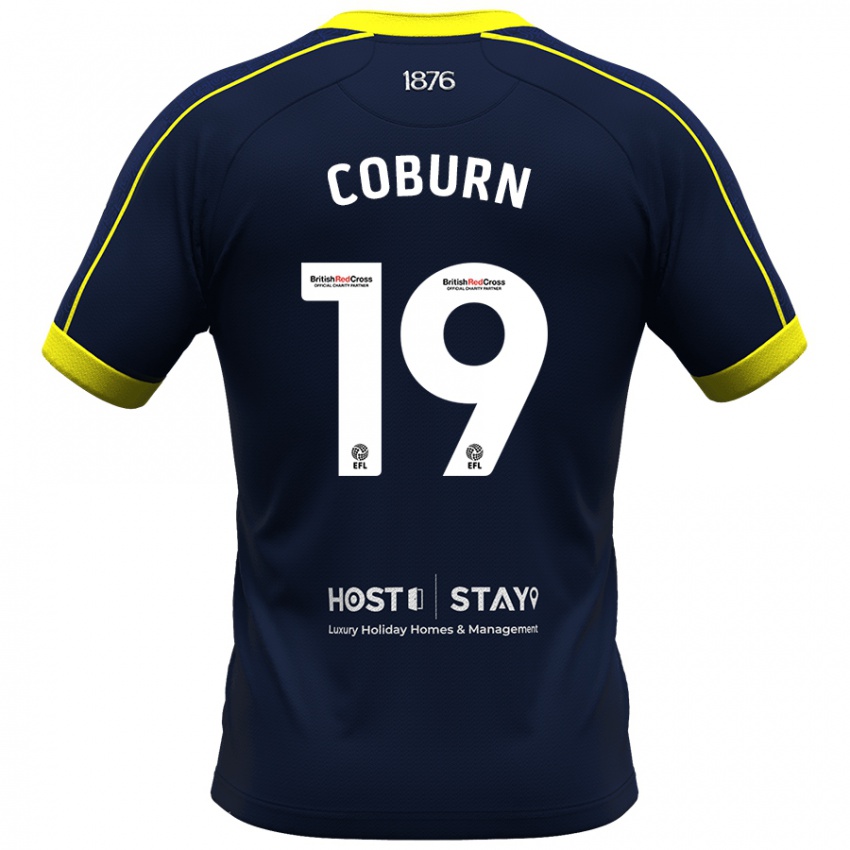 Mujer Camiseta Josh Coburn #19 Armada 2ª Equipación 2023/24 La Camisa