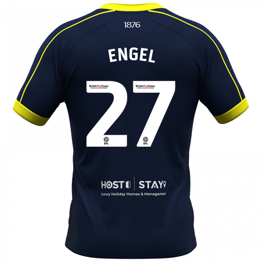 Mujer Camiseta Lukas Engel #27 Armada 2ª Equipación 2023/24 La Camisa