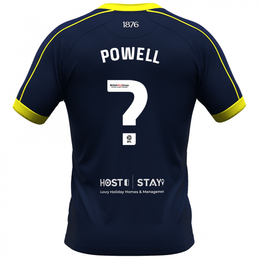 Mujer Camiseta Rio Patterson-Powell #0 Armada 2ª Equipación 2023/24 La Camisa