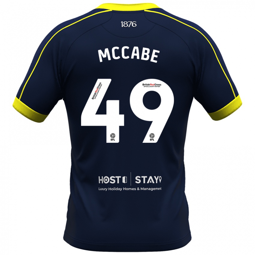 Mujer Camiseta Law Mccabe #49 Armada 2ª Equipación 2023/24 La Camisa