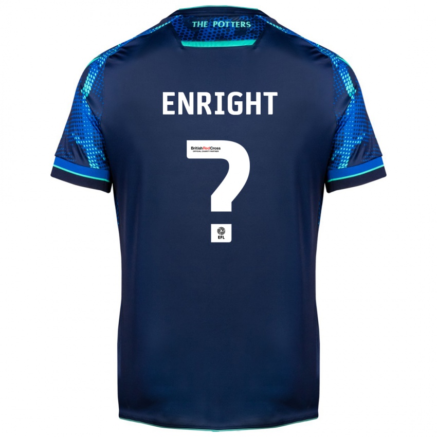 Mujer Camiseta Luke Enright #0 Armada 2ª Equipación 2023/24 La Camisa