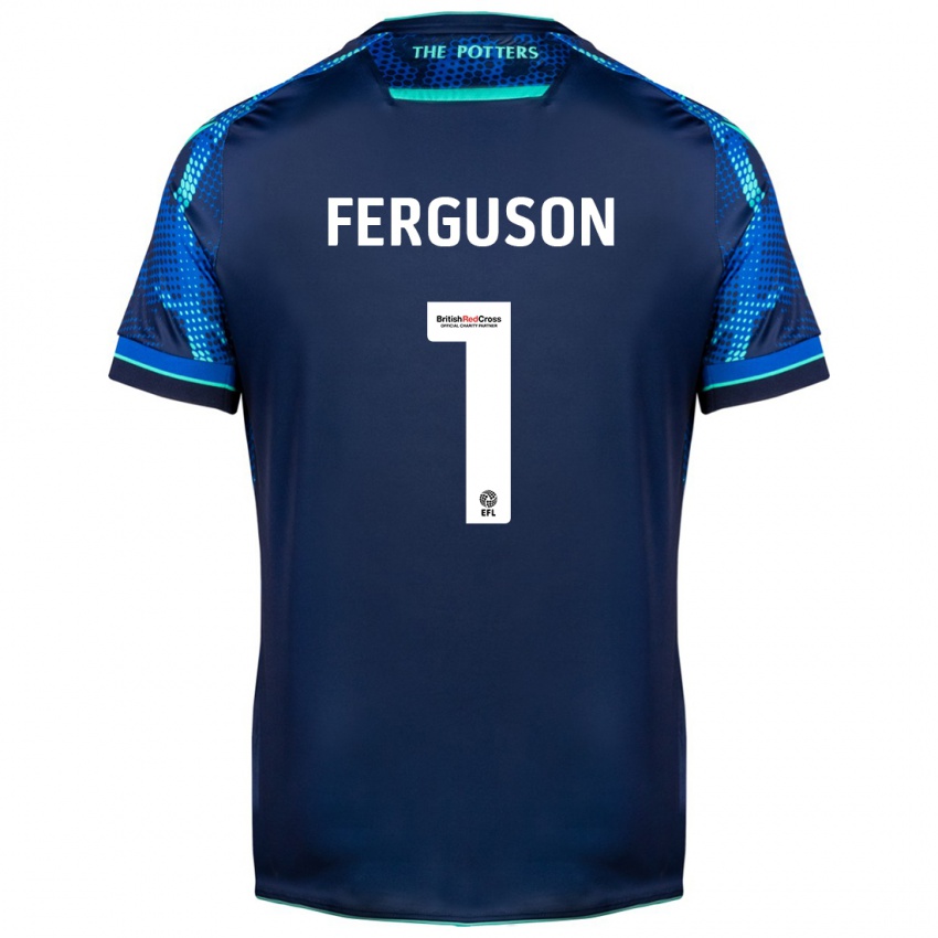 Mujer Camiseta Georgie Ferguson #1 Armada 2ª Equipación 2023/24 La Camisa