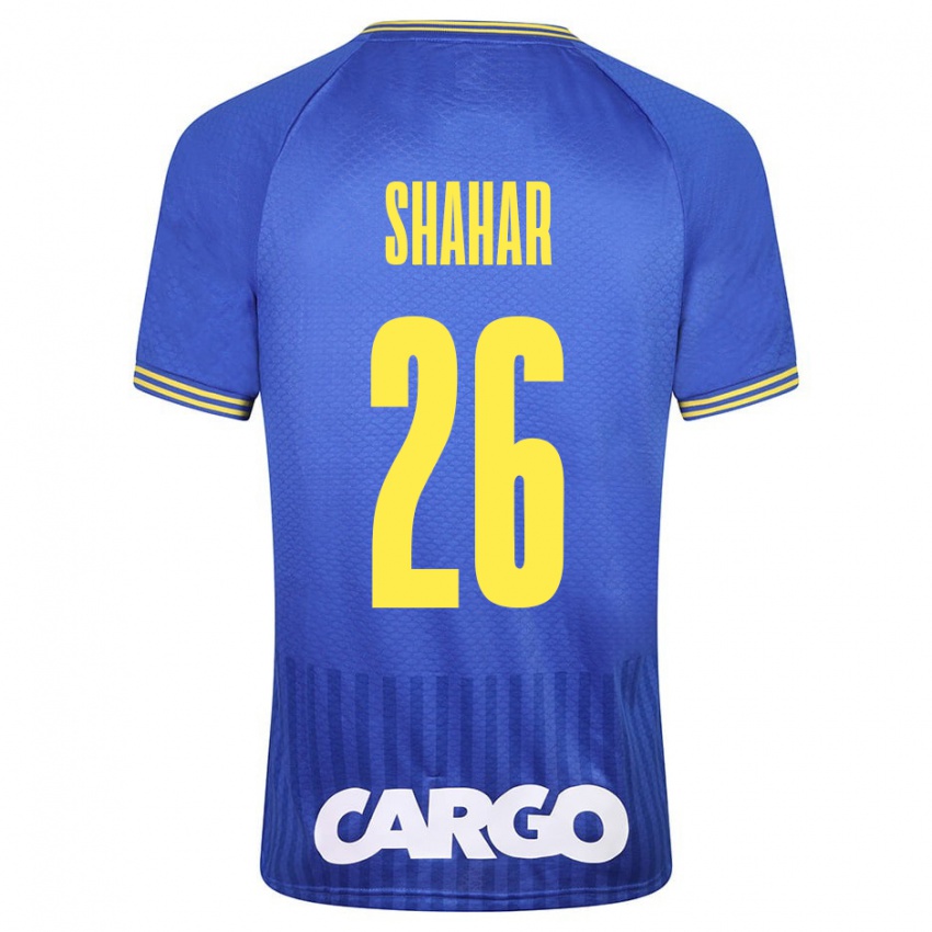 Mujer Camiseta Ido Shahar #26 Azul 2ª Equipación 2023/24 La Camisa