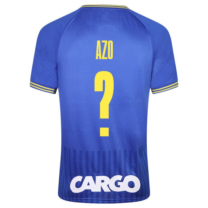 Mujer Camiseta Ori Azo #0 Azul 2ª Equipación 2023/24 La Camisa