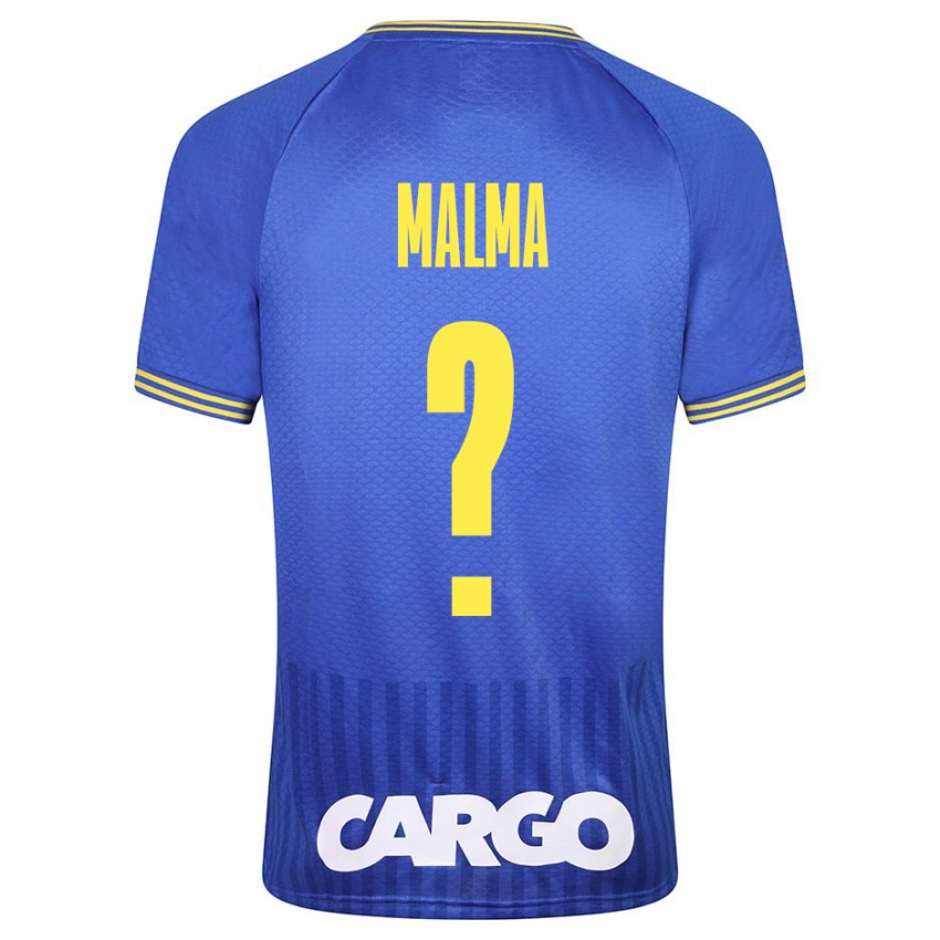 Mujer Camiseta Itay Malma #0 Azul 2ª Equipación 2023/24 La Camisa