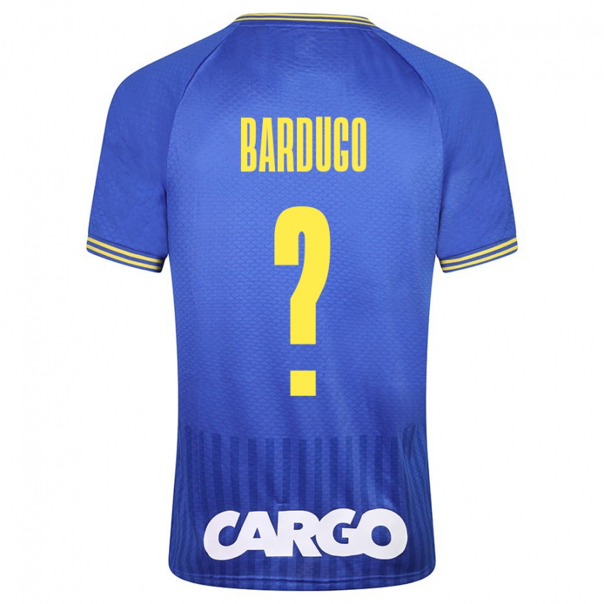 Mujer Camiseta Ori Bardugo #0 Azul 2ª Equipación 2023/24 La Camisa