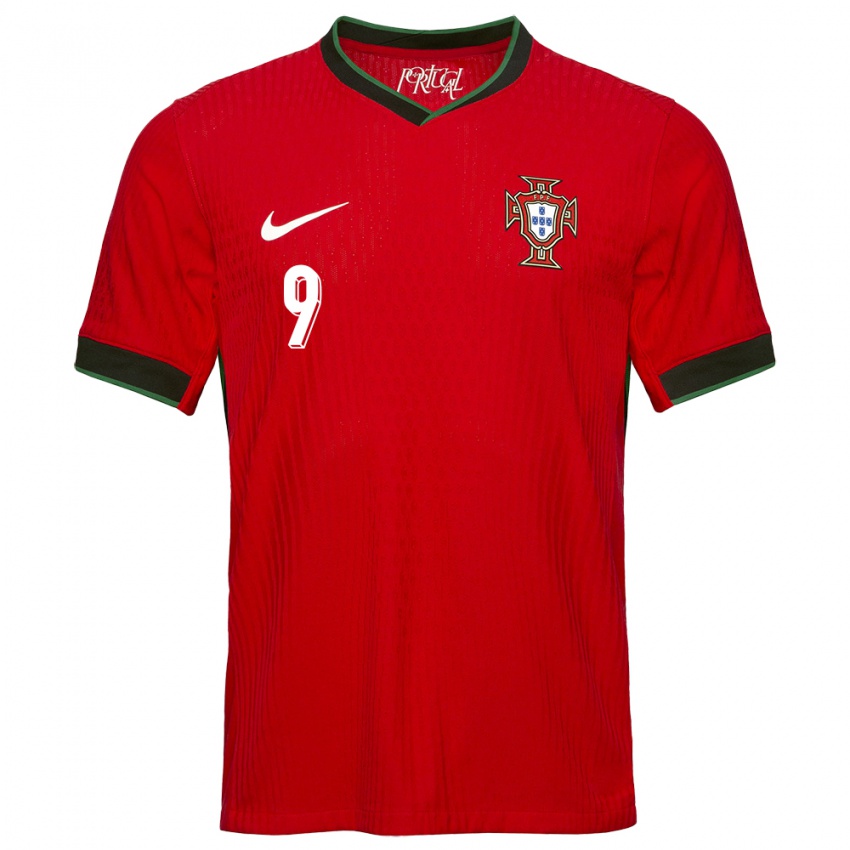 Niño Camiseta Portugal Herculano Nabian #9 Rojo 1ª Equipación 24-26 La Camisa