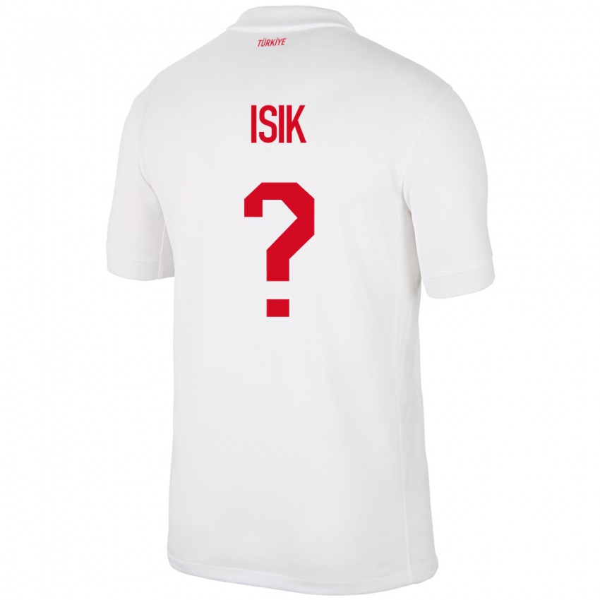 Niño Camiseta Turquía Emre Işık #0 Blanco 1ª Equipación 24-26 La Camisa