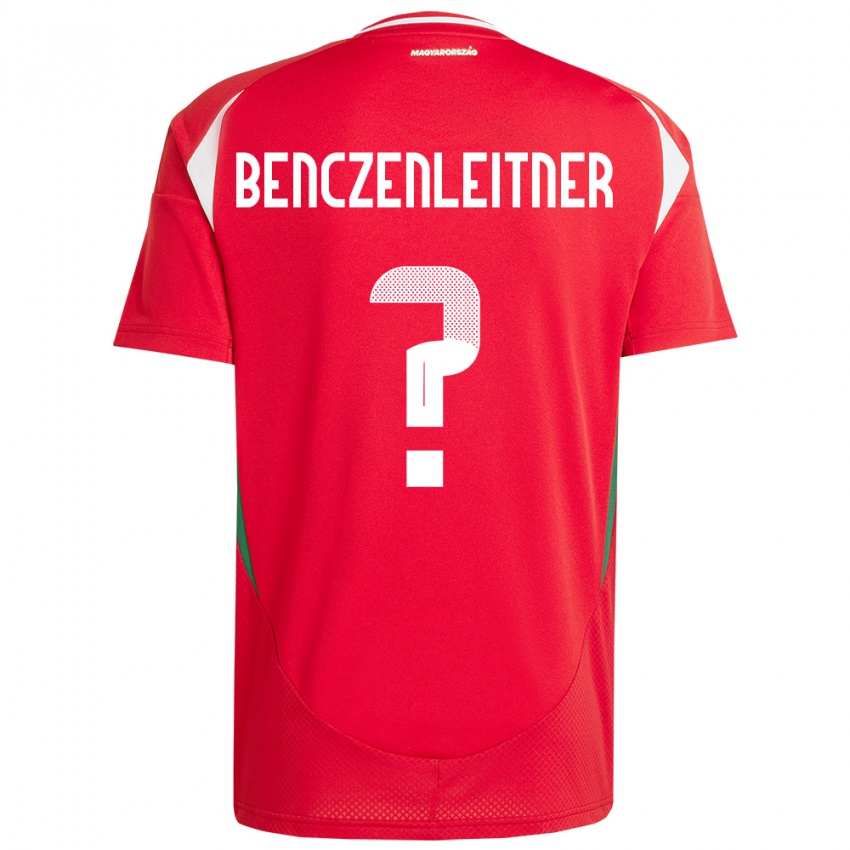 Niño Camiseta Hungría Barna Benczenleitner #0 Rojo 1ª Equipación 24-26 La Camisa