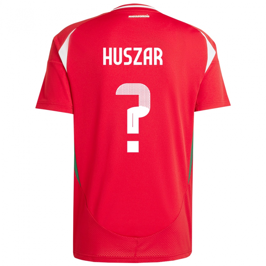 Niño Camiseta Hungría Marcell Huszár #0 Rojo 1ª Equipación 24-26 La Camisa