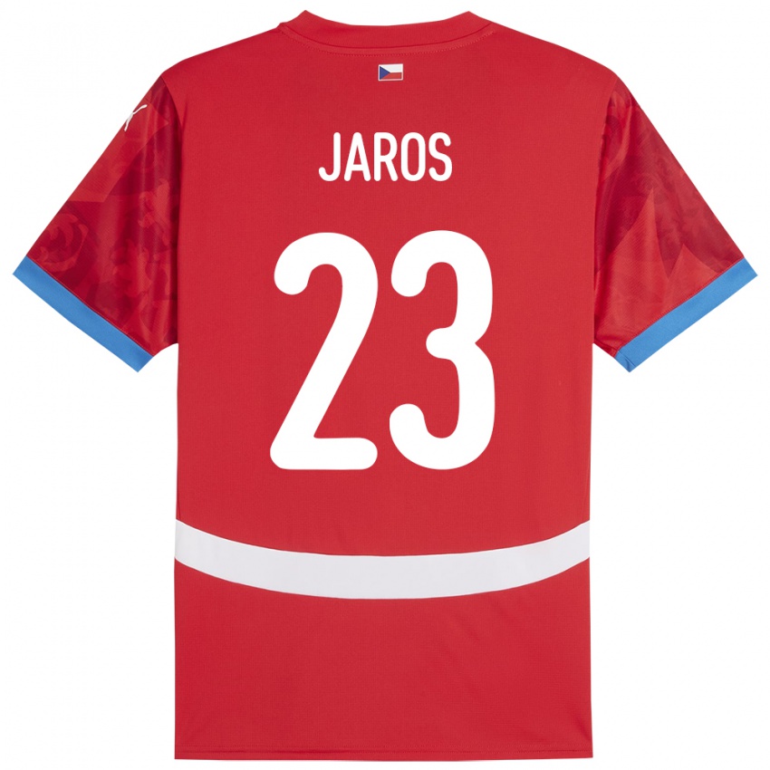 Niño Camiseta Chequia Vitezslav Jaros #23 Rojo 1ª Equipación 24-26 La Camisa