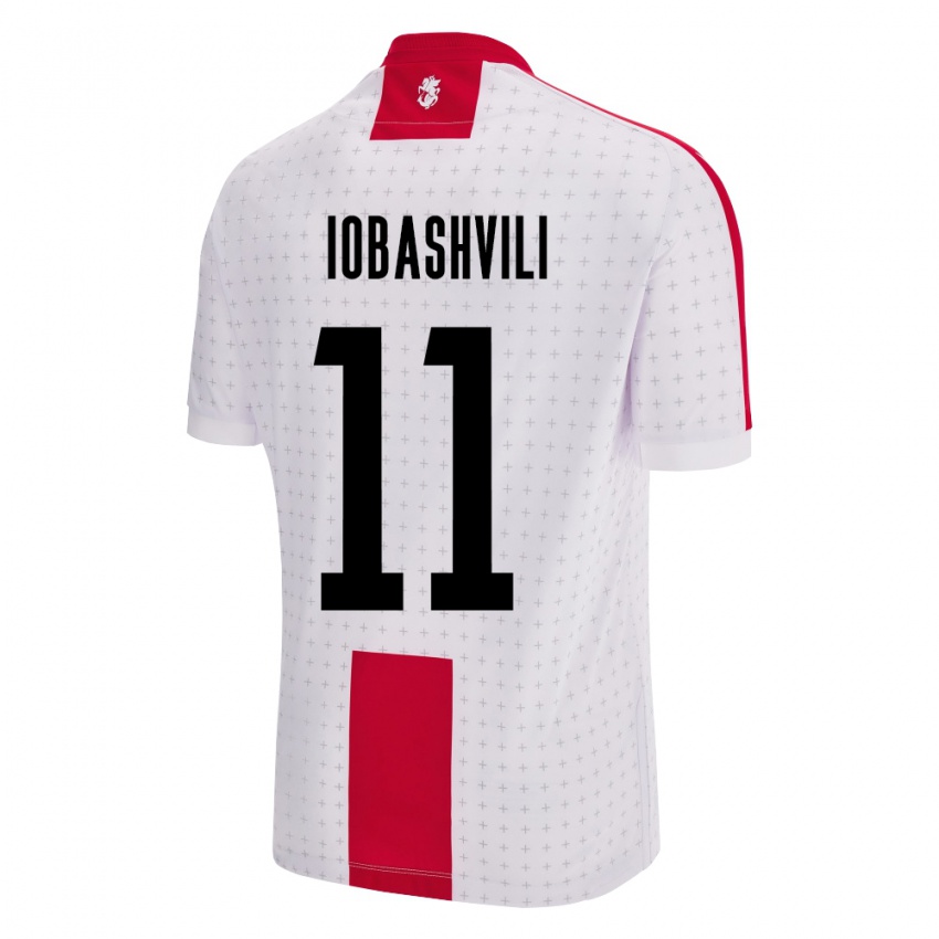 Niño Camiseta Georgia Jaduli Iobashvili #11 Blanco 1ª Equipación 24-26 La Camisa