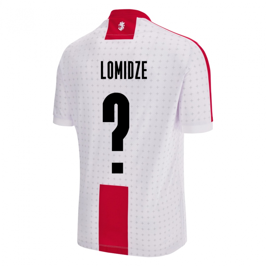 Niño Camiseta Georgia Giorgi Lomidze #0 Blanco 1ª Equipación 24-26 La Camisa