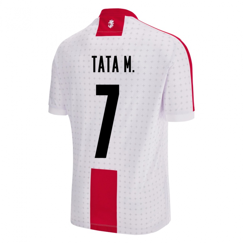 Niño Camiseta Georgia Tata Matveeva #7 Blanco 1ª Equipación 24-26 La Camisa