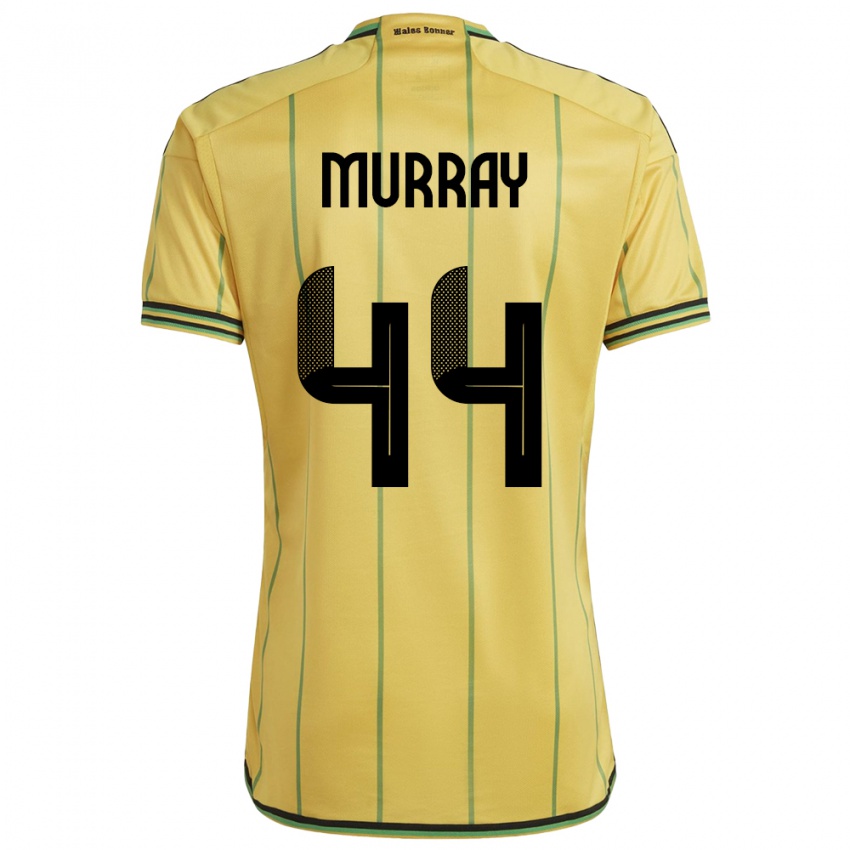 Niño Camiseta Jamaica Satara Murray #44 Amarillo 1ª Equipación 24-26 La Camisa