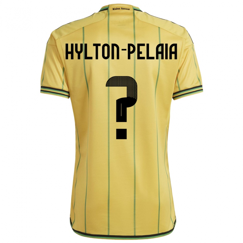 Niño Camiseta Jamaica Jayda Hylton-Pelaia #0 Amarillo 1ª Equipación 24-26 La Camisa