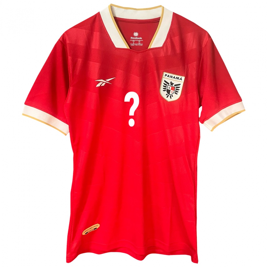 Niño Camiseta Panamá Aimar Sánchez #0 Rojo 1ª Equipación 24-26 La Camisa