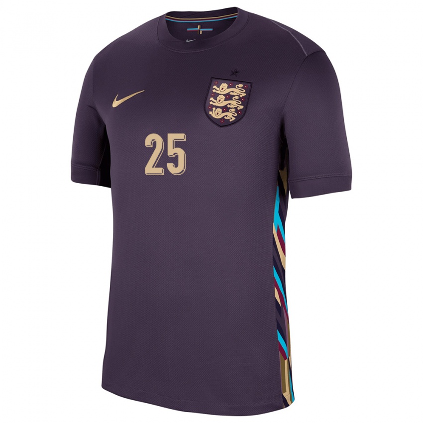 Niño Camiseta Inglaterra Adam Wharton #25 Pasa Oscura 2ª Equipación 24-26 La Camisa