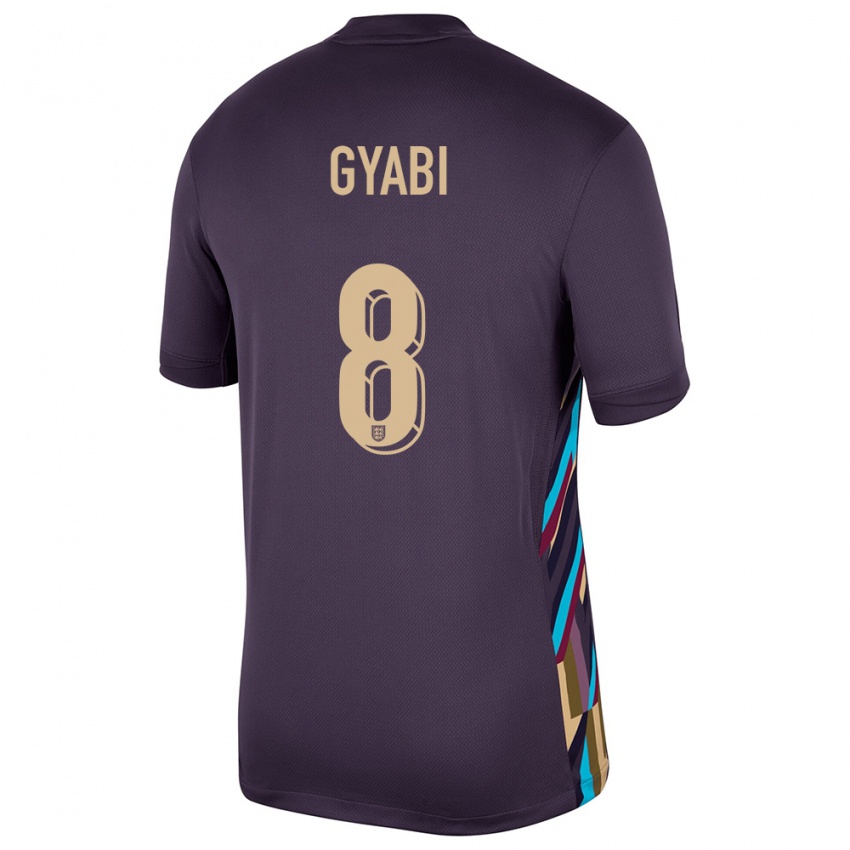 Niño Camiseta Inglaterra Darko Gyabi #8 Pasa Oscura 2ª Equipación 24-26 La Camisa