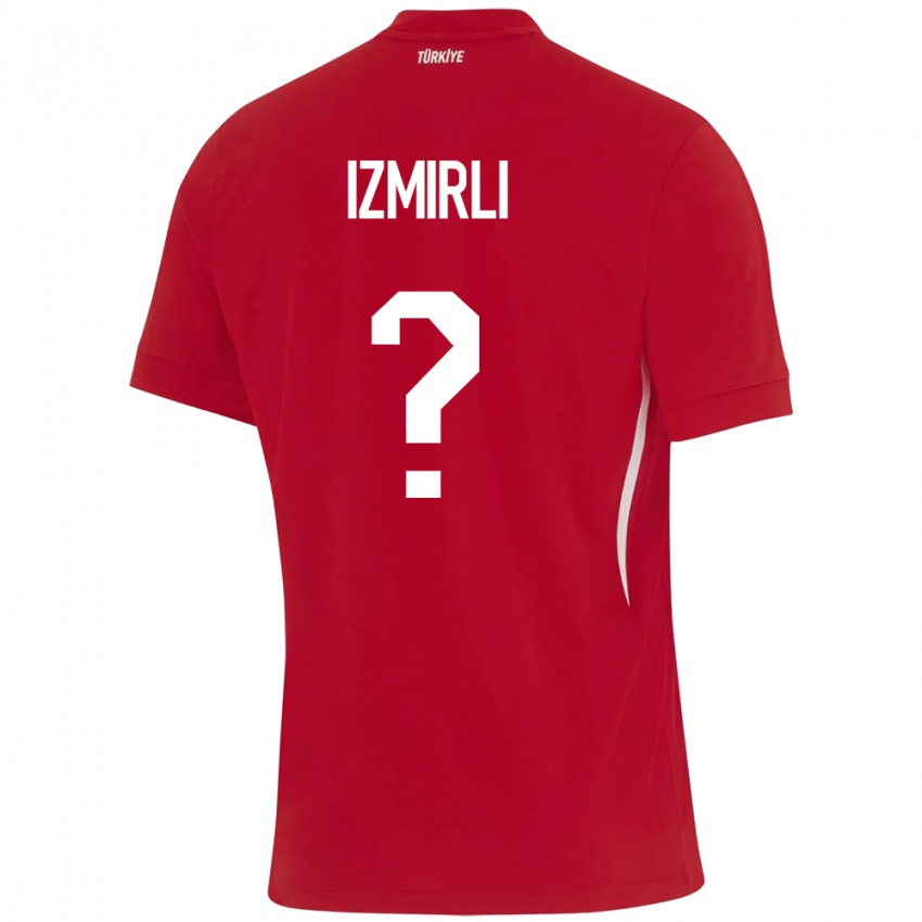 Niño Camiseta Turquía Ege İzmirli #0 Rojo 2ª Equipación 24-26 La Camisa