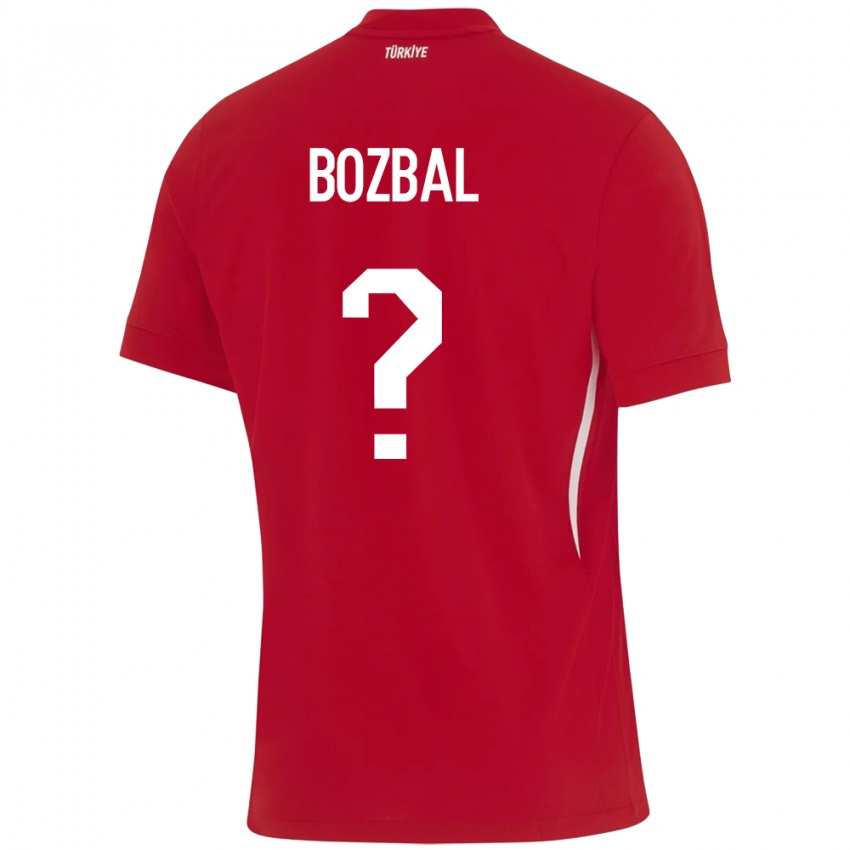 Niño Camiseta Turquía Birsen Bozbal #0 Rojo 2ª Equipación 24-26 La Camisa