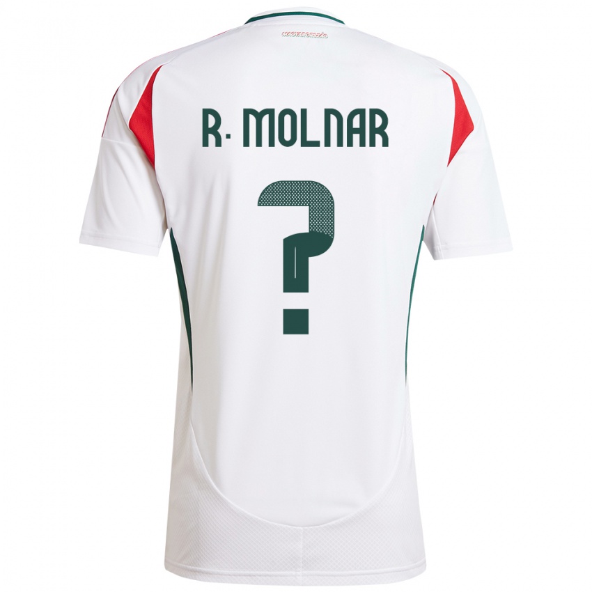 Niño Camiseta Hungría Rajmund Molnár #0 Blanco 2ª Equipación 24-26 La Camisa