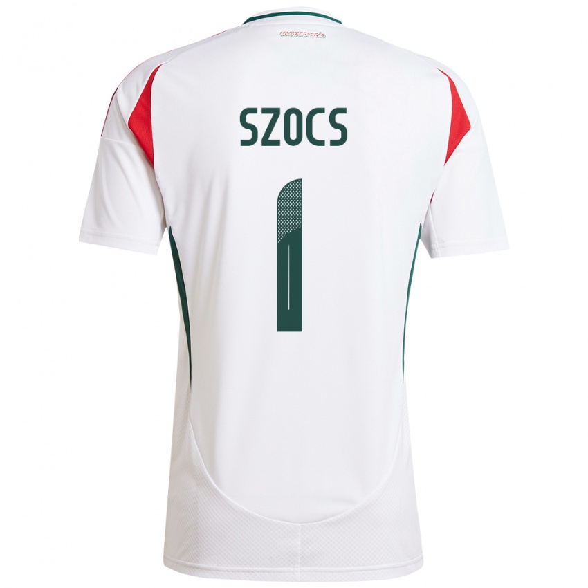 Niño Camiseta Hungría Réka Szőcs #1 Blanco 2ª Equipación 24-26 La Camisa