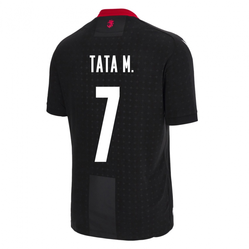 Niño Camiseta Georgia Tata Matveeva #7 Negro 2ª Equipación 24-26 La Camisa