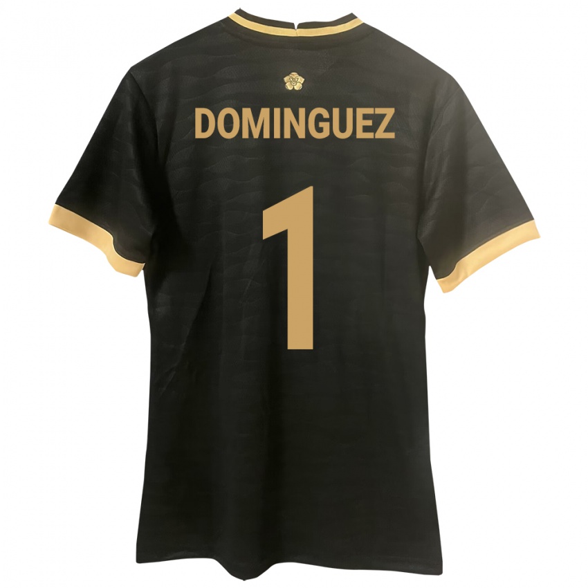 Hombre Camiseta Panamá Valeska Domínguez #1 Negro 2ª Equipación 24-26 La Camisa