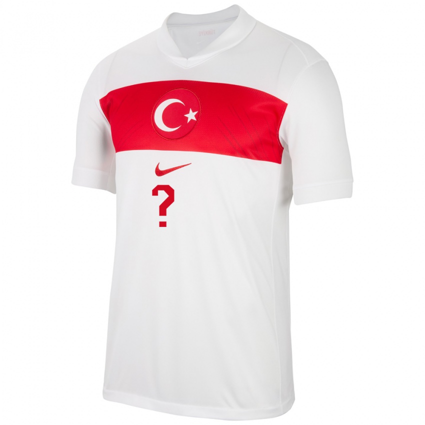 Mujer Camiseta Turquía Emir Bora Çoban #0 Blanco 1ª Equipación 24-26 La Camisa