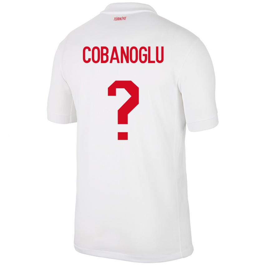 Mujer Camiseta Turquía Ahmet Çobanoğlu #0 Blanco 1ª Equipación 24-26 La Camisa