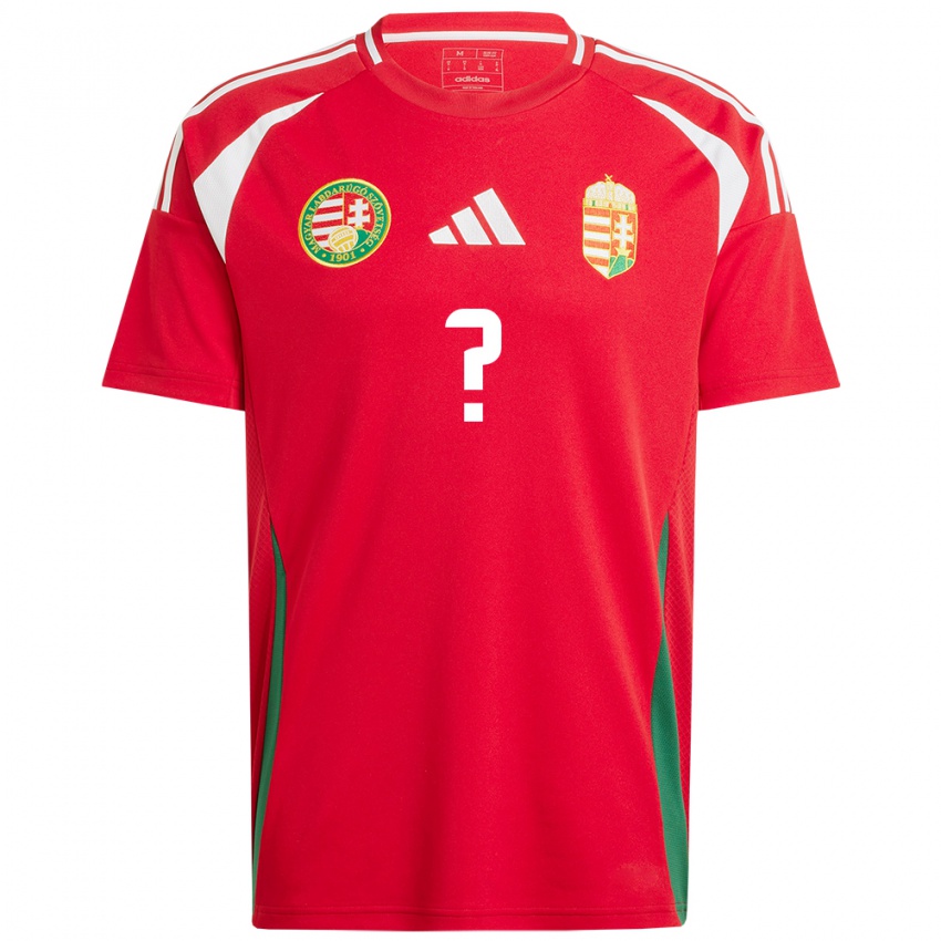 Mujer Camiseta Hungría Rajmund Molnár #0 Rojo 1ª Equipación 24-26 La Camisa