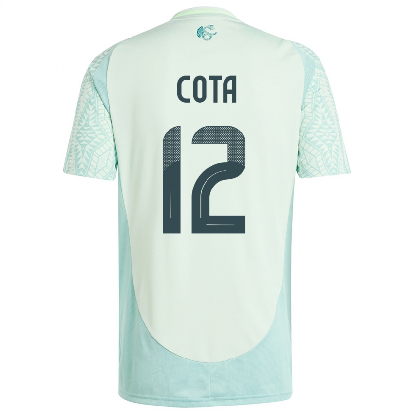 Mujer Camiseta México Rodolfo Cota #12 Lino Verde 2ª Equipación 24-26 La Camisa