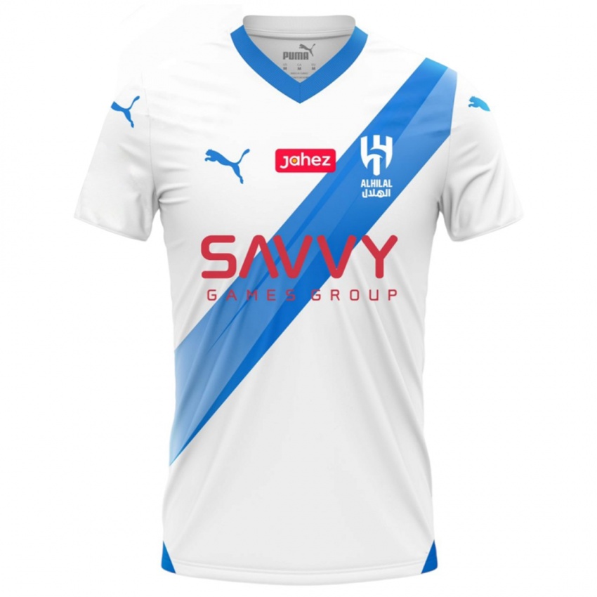 Niño Camiseta Hassan Tambakti #87 Blanco 2ª Equipación 2023/24 La Camisa