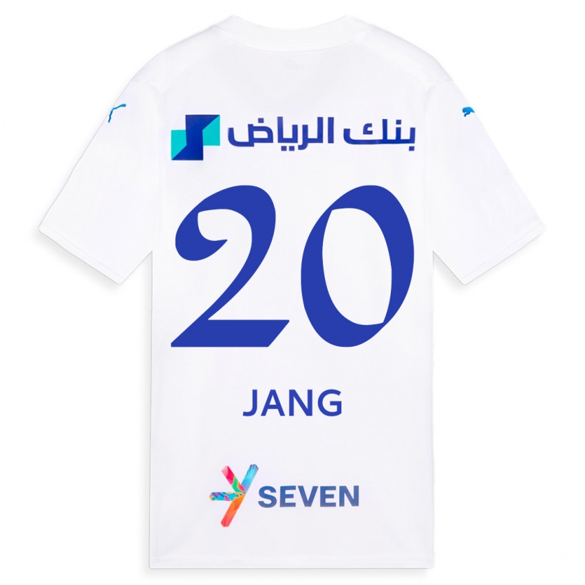 Niño Camiseta Hyun-Soo Jang #20 Blanco 2ª Equipación 2023/24 La Camisa