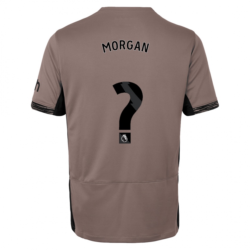 Niño Camiseta Kieran Morgan #0 Beige Obscuro Equipación Tercera 2023/24 La Camisa