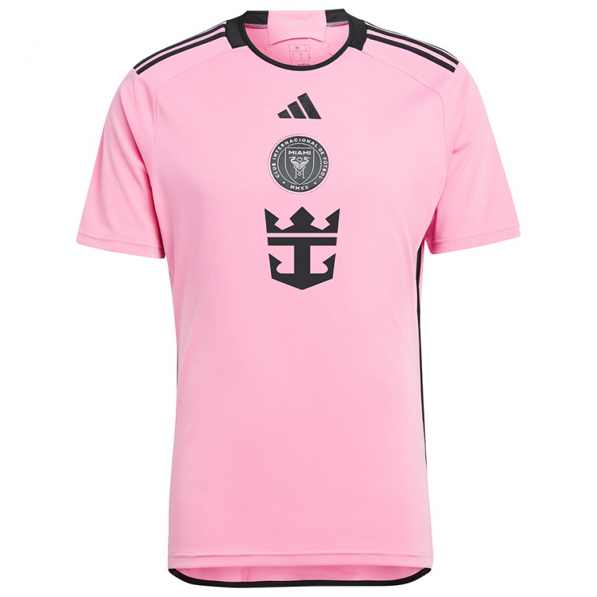 Niño Camiseta Cj Dos Santos #13 Rosa 1ª Equipación 2024/25 La Camisa