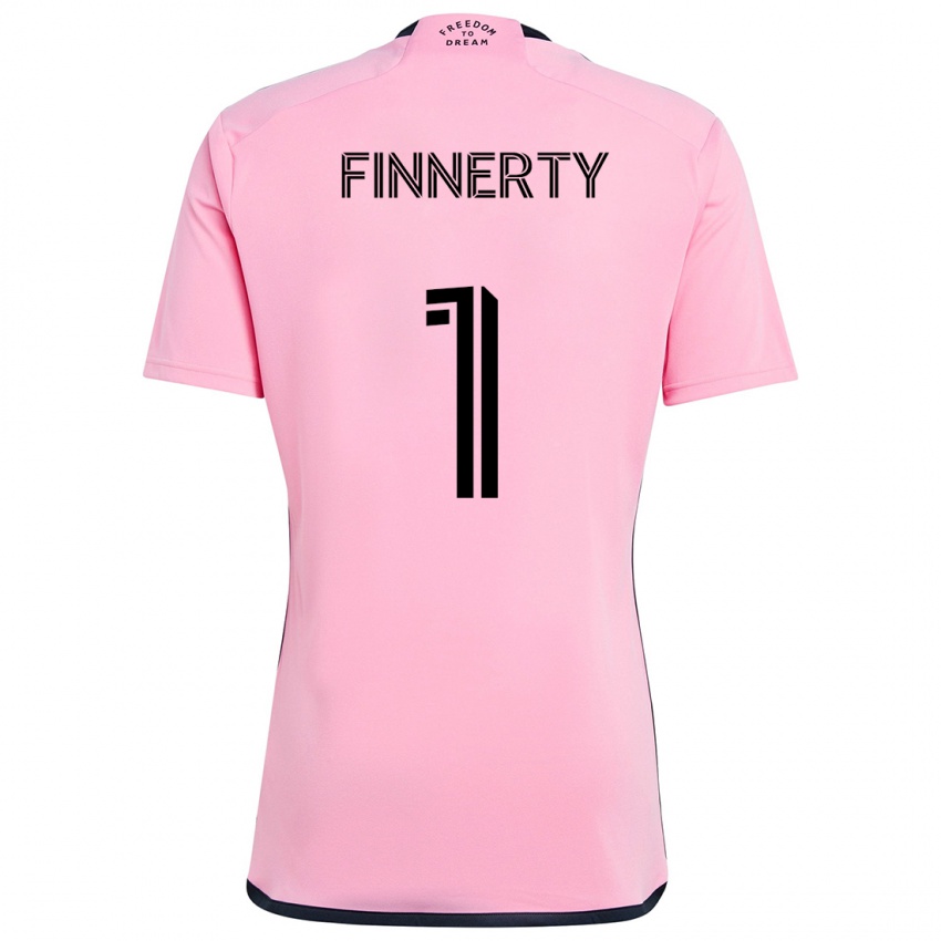 Niño Camiseta Owen Finnerty #1 Rosa 1ª Equipación 2024/25 La Camisa